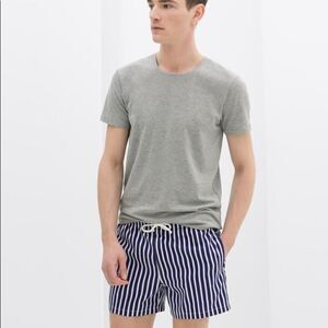 ✨HP✨Zara Men STRIPE PRINT SWIMSUIT✨